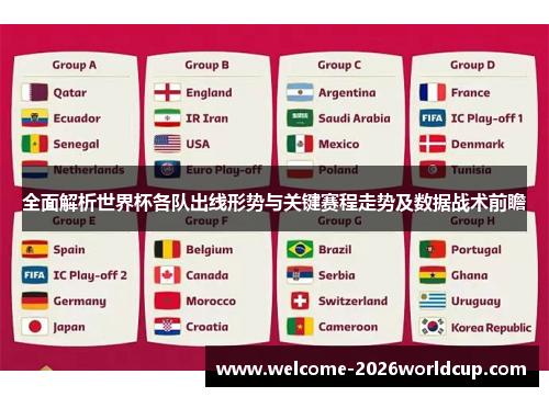全面解析世界杯各队出线形势与关键赛程走势及数据战术前瞻