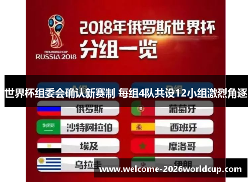 世界杯组委会确认新赛制 每组4队共设12小组激烈角逐