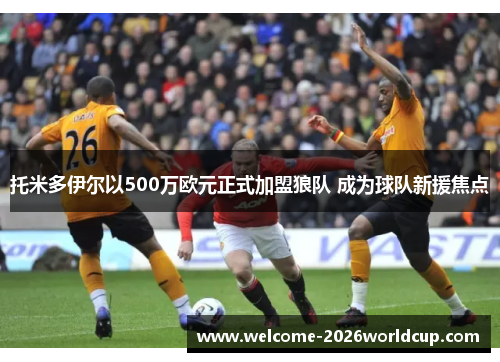 托米多伊尔以500万欧元正式加盟狼队 成为球队新援焦点